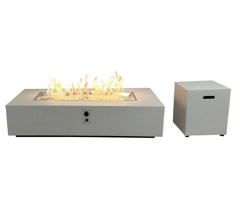 Vosera 60 x 27 x 14 Fire Table BUNDLE by Outdoor Great Room - Image 2